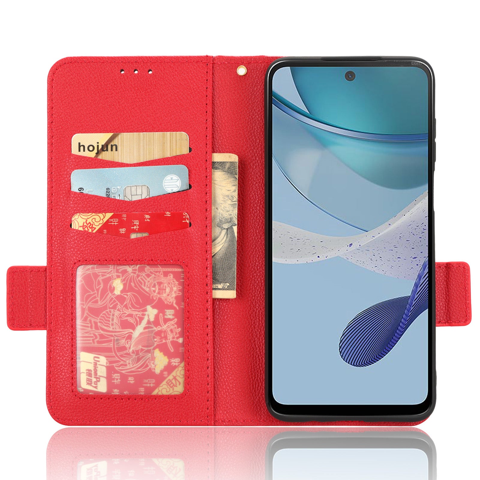 For Motorola Moto G73 5G PU Leather Dual Magnetic Clasp Phone Cover Wallet Stand Litchi Texture Phone Case For Motorola Moto G73 5G PU Leather Dual Magnetic Clasp Phone Cover Wallet Stand Litchi Texture Phone Case